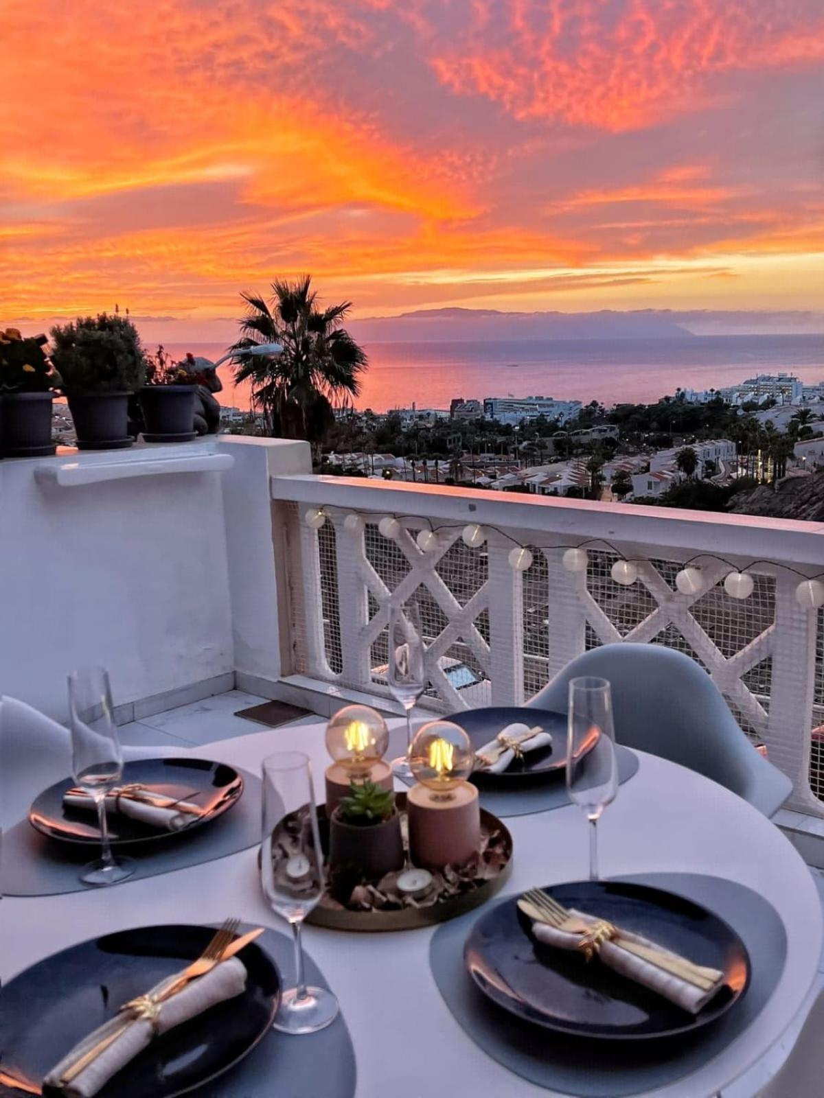 Sunshine Escape With Ocean View Apartamento Costa Adeje  Exterior foto