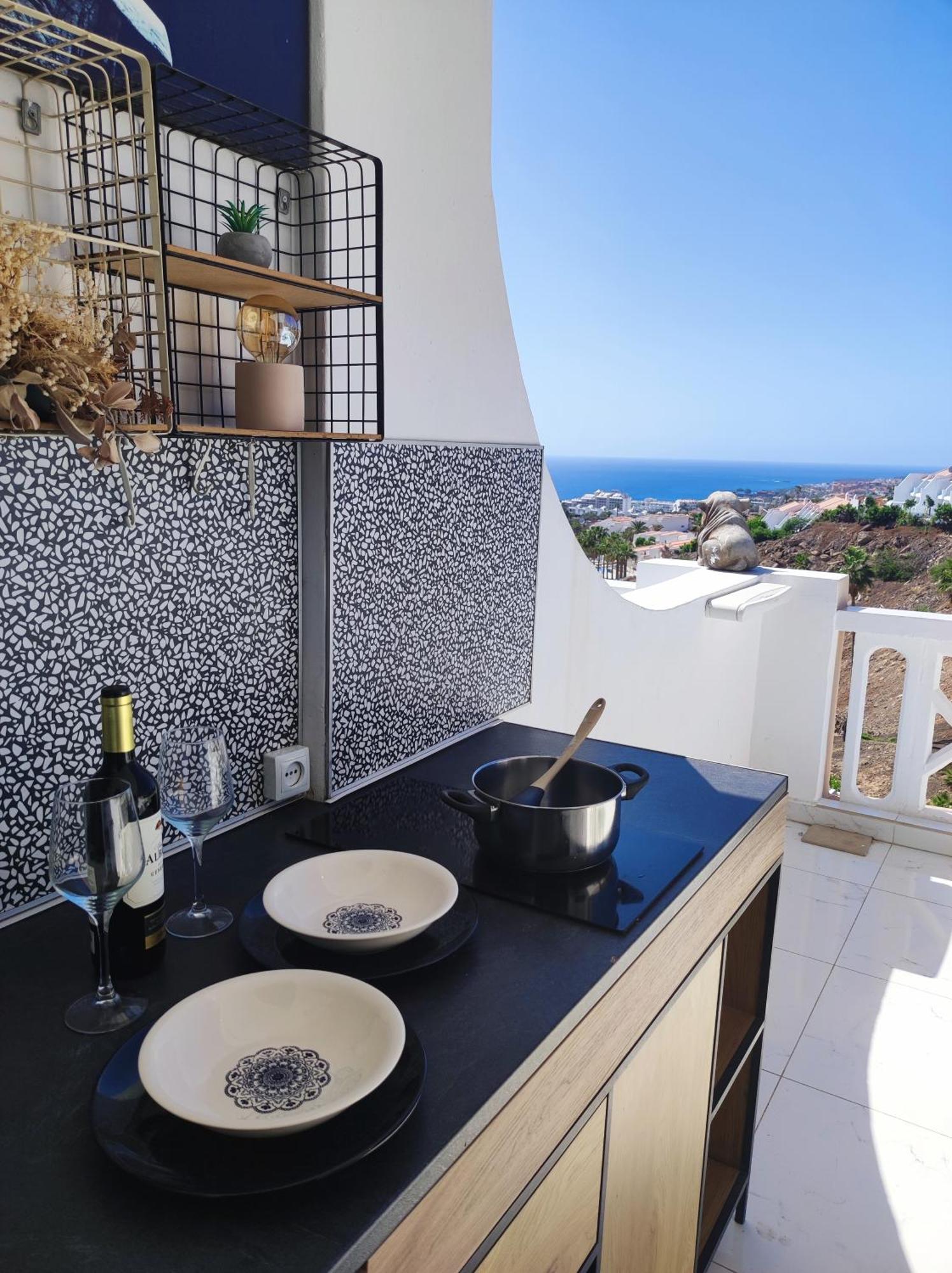 Sunshine Escape With Ocean View Apartamento Costa Adeje  Exterior foto